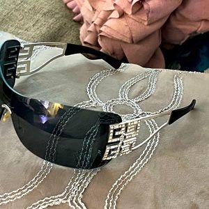 Authentic Givenchy Crystal Encrusted Sunglasses